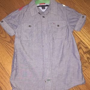 Tommy Hilfiger boys button up shirt